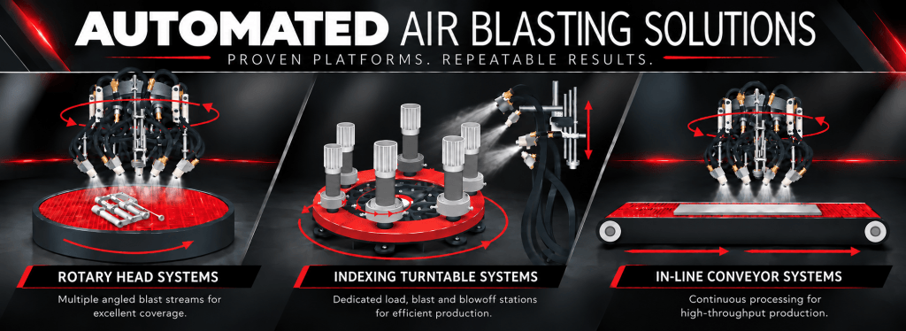 Automated Air Blasting Platforms