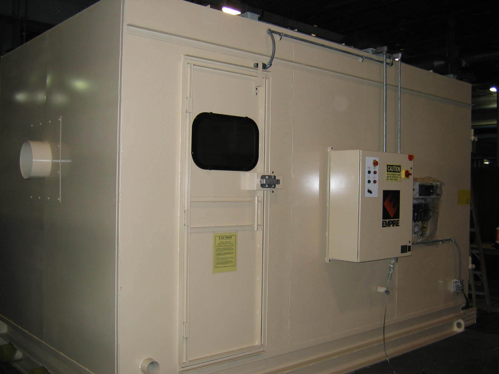 Package Blast Room Systems Empire Abrasive Equipment