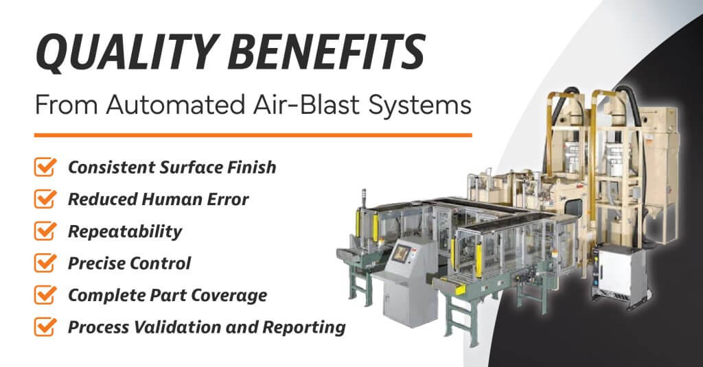 Quality Benefits from Automated Air-Blast Systems