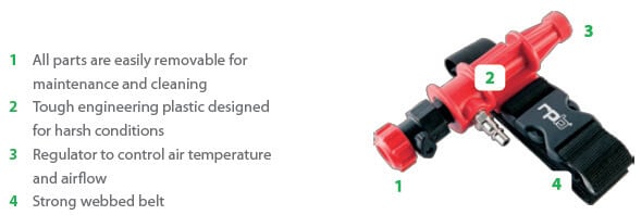 RPB 4000-20 Hot Tube Features