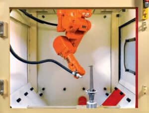 Robotic-Blasting-Cell