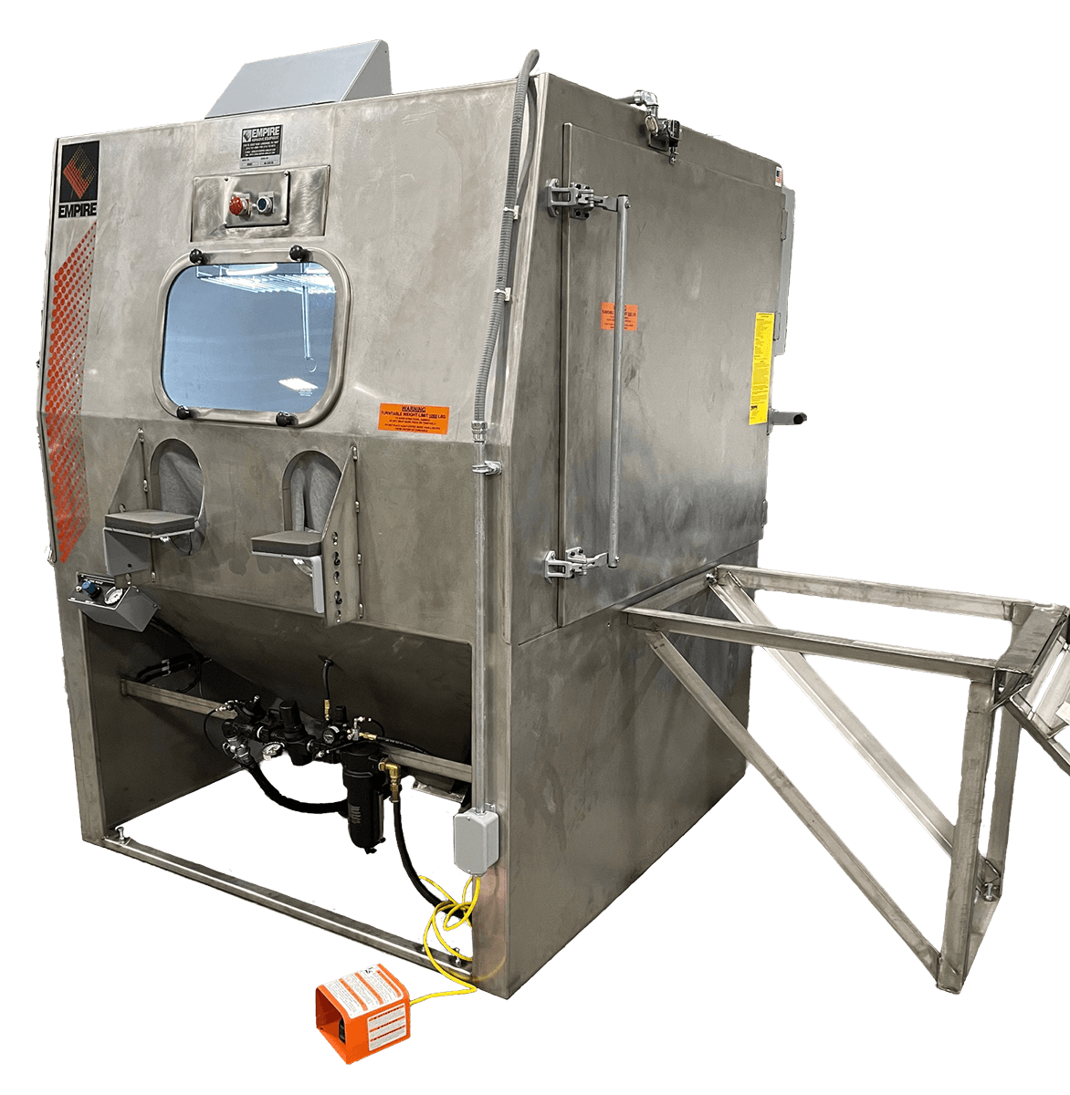empire stainless steel blast cabinet