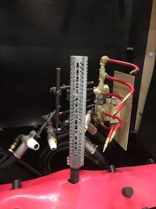 automated surface finishing equipment for guns