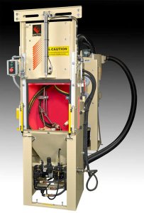 abrasive blast systems for guns